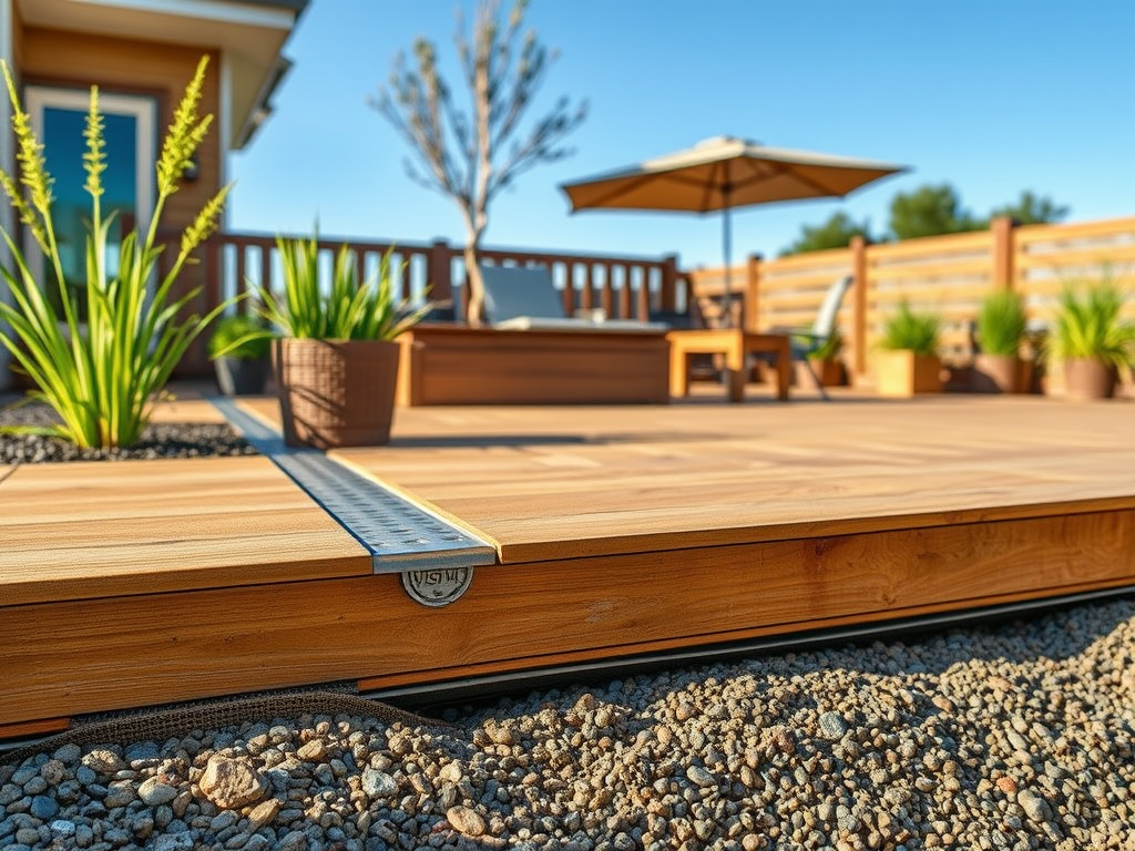 Vannavrenning og drenering: Slik sikrer du god drenering under terrassen